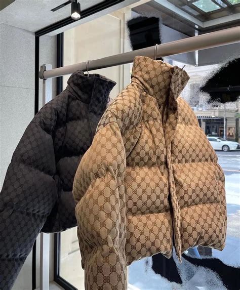 gucci balenciaga jacket silver|Balenciaga Gucci puffer.